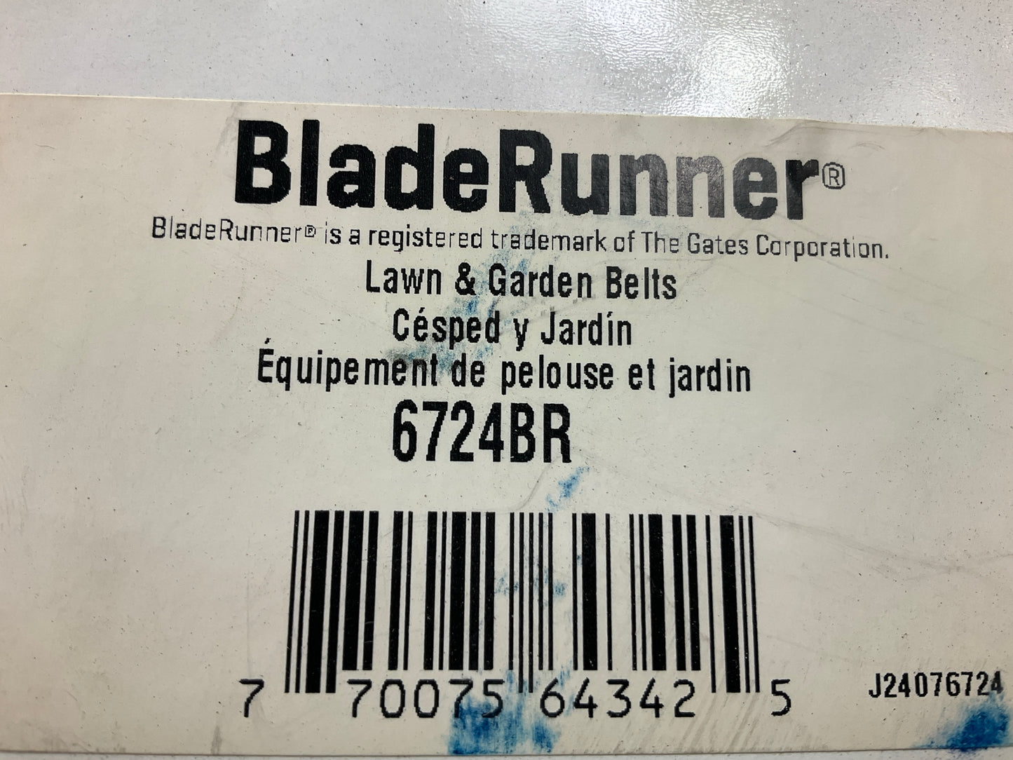 Carquest 6724BR BladeRunner Power Equipment Accessory Drive Belt 21/32 X 119-1/2