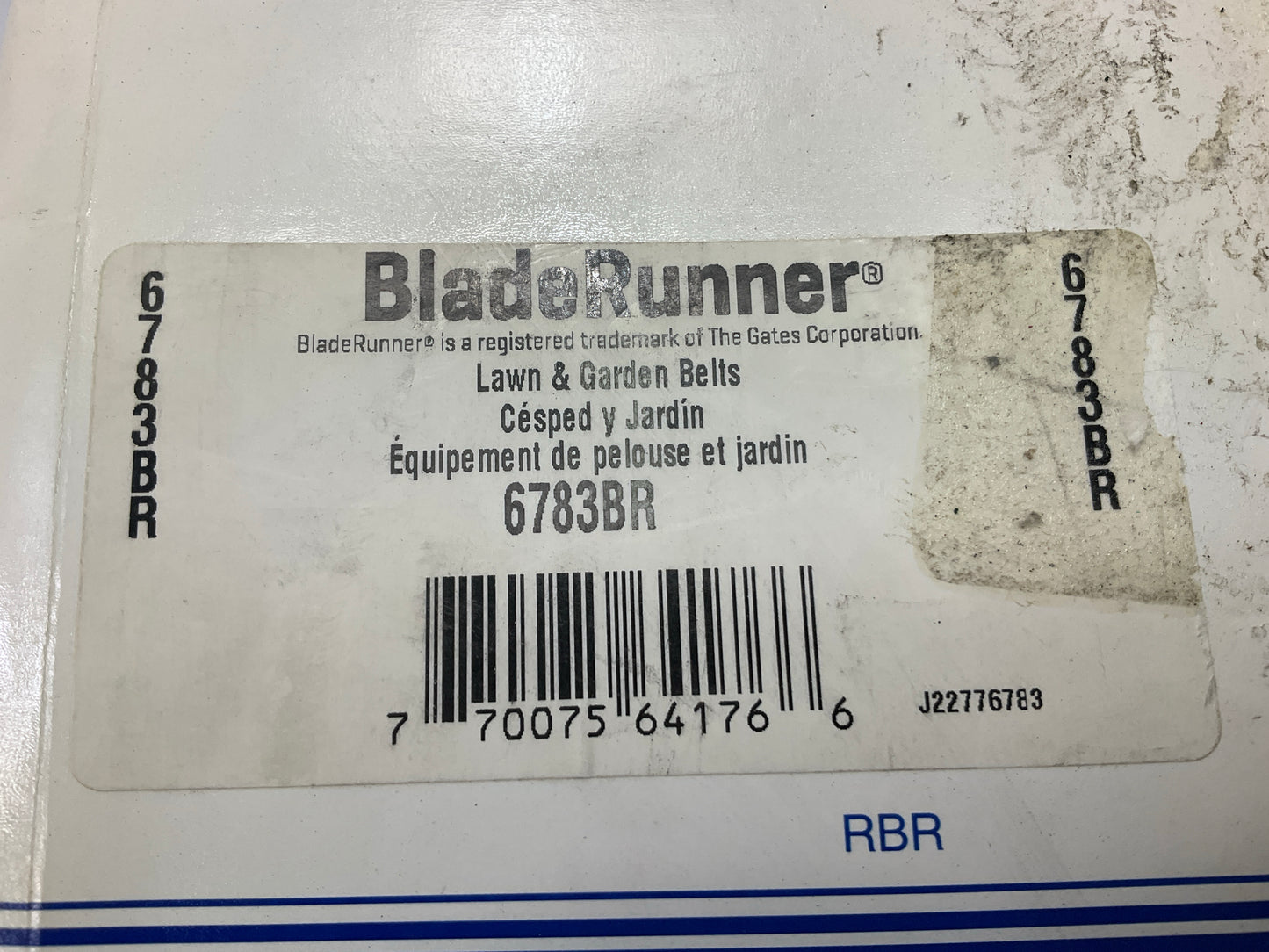Carquest 6783BR BladeRunner Power Equipment Accessory Drive Belt 11/16 X 143-3/8