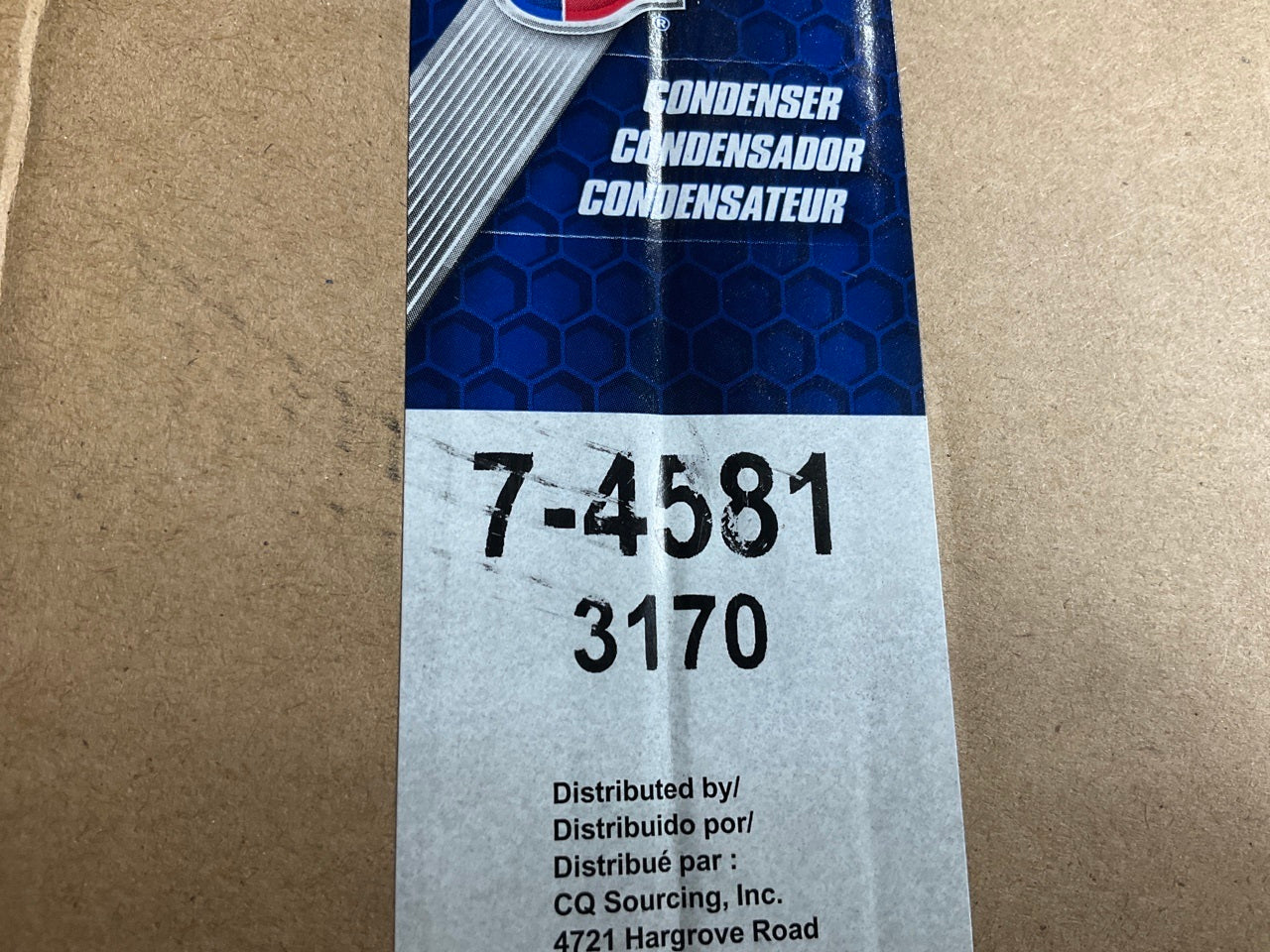 Carquest 7-4581 A/C Condenser For 1994-1997 Dodge Ram 1500 2500 3500 Pickup