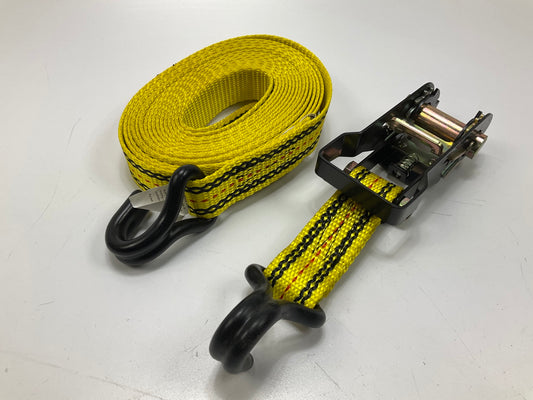 (2) Carquest 71037 - 16' Ratchet Tie Down Strap - 830 Lb Load Limit