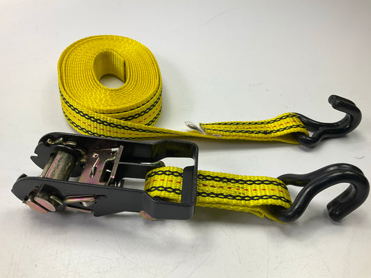 Carquest 71037 16' Ratchet Tie Down Strap - 830 Lbs Working Load Limit