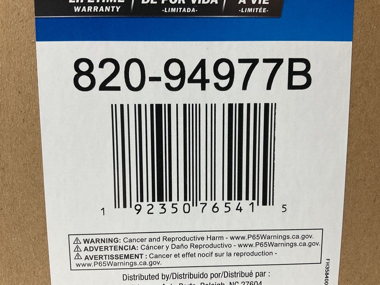 Carquest 820-94977B Front Right Lower Control Arm