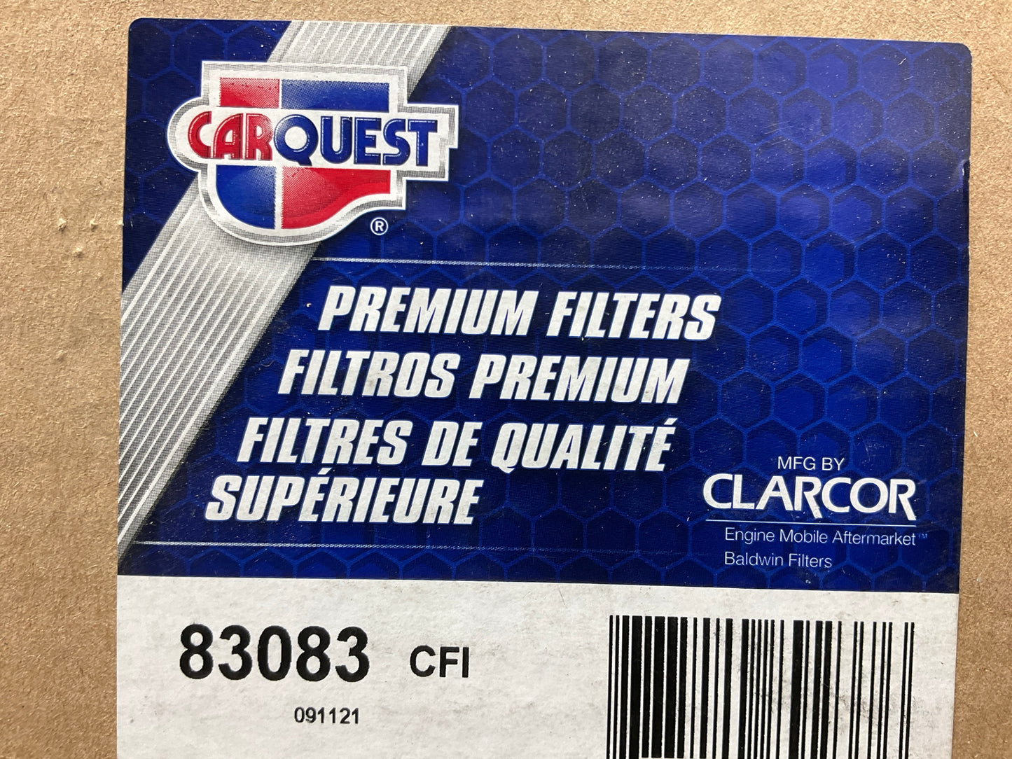 Carquest 83083 Cabin Air Filter Replacement For CAT 4I1278, WIX 49083, P781176