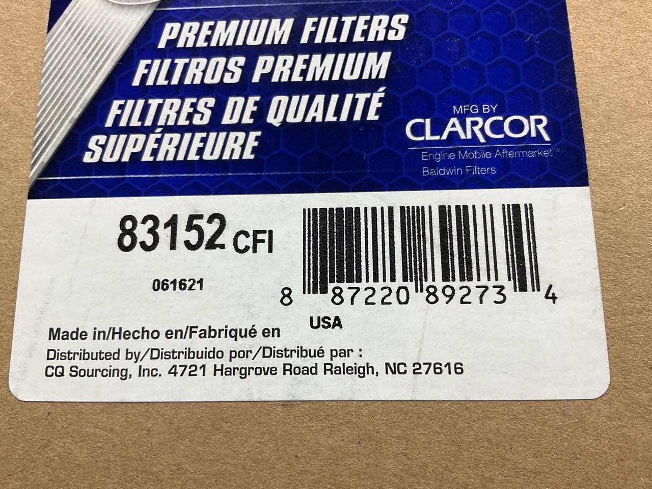 Carquest 83152 Air Filter - Replaces 49152, RS4577, 294293A1, AF2341, AFR825701