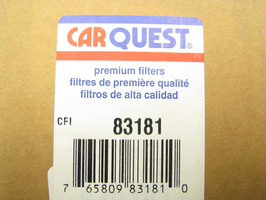 Carquest 83181 Air Filter Replaces: 49181 9181 LAF3952 RS4679 AF25794 P783731
