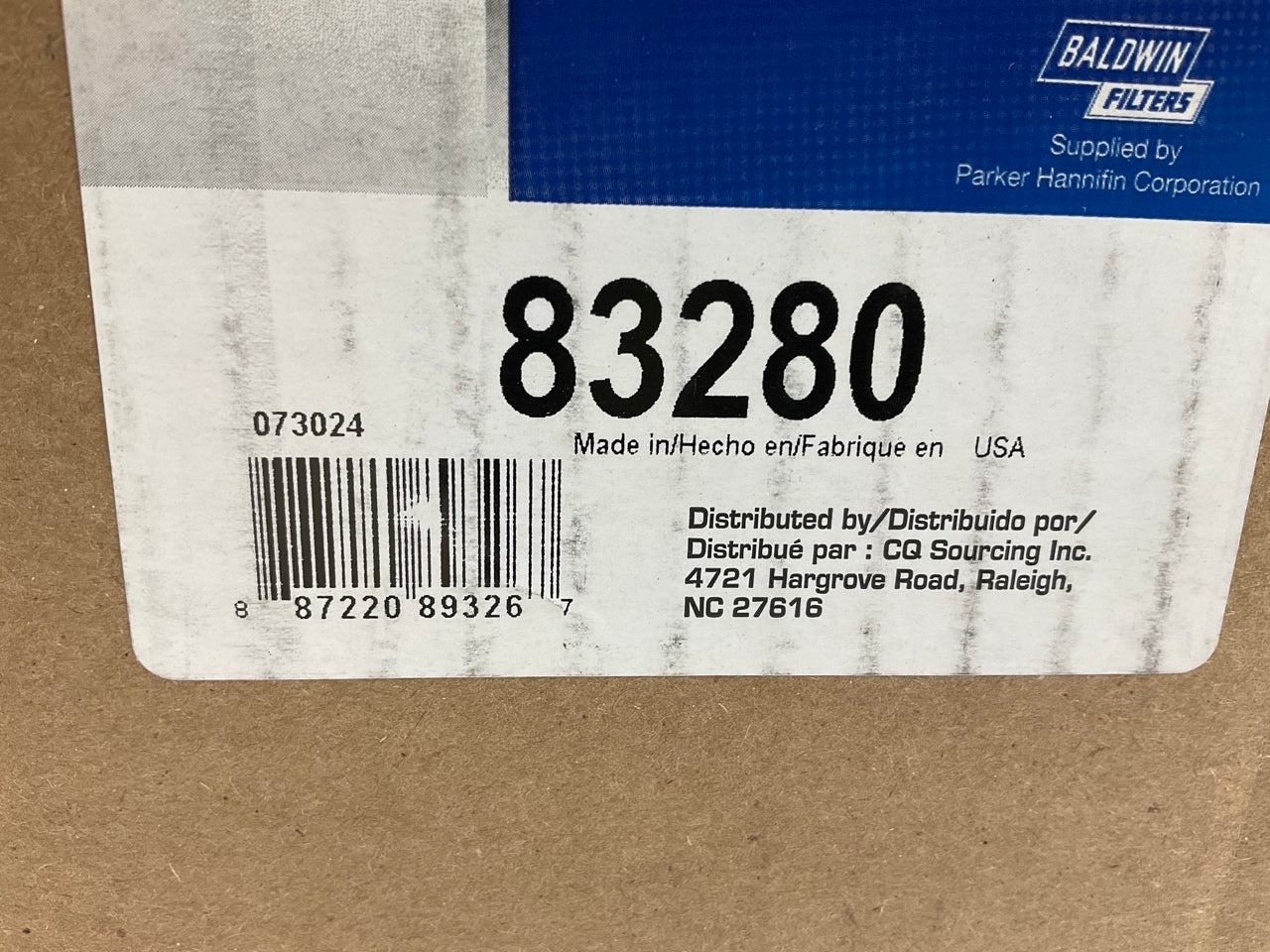 Carquest 83280 Heavy Duty Air Filter Replaces Wix 49280, RS5478-FN