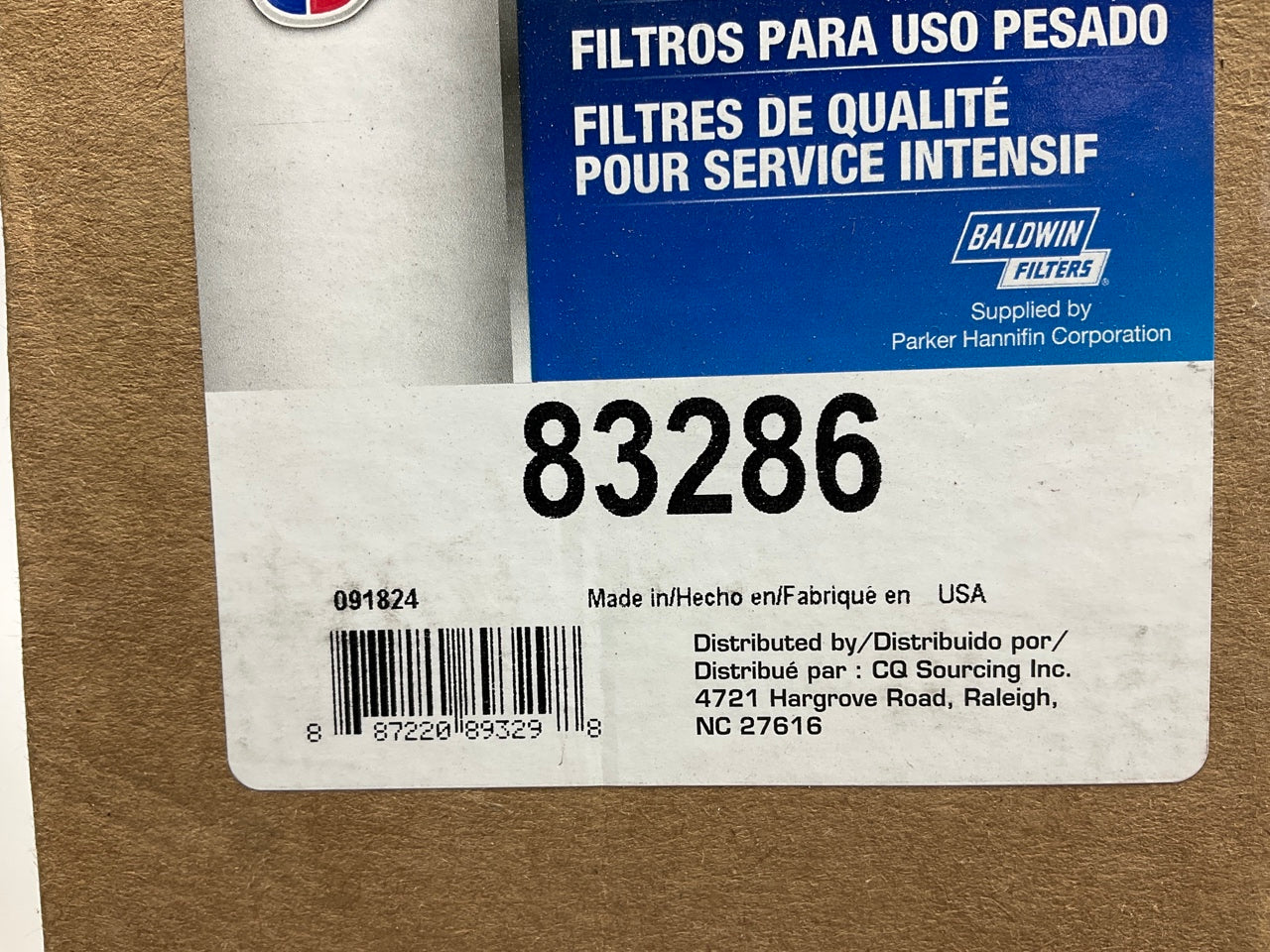 Carquest 83286 Air Filter - Replaces 49286, RS5479, P601286, RS5479