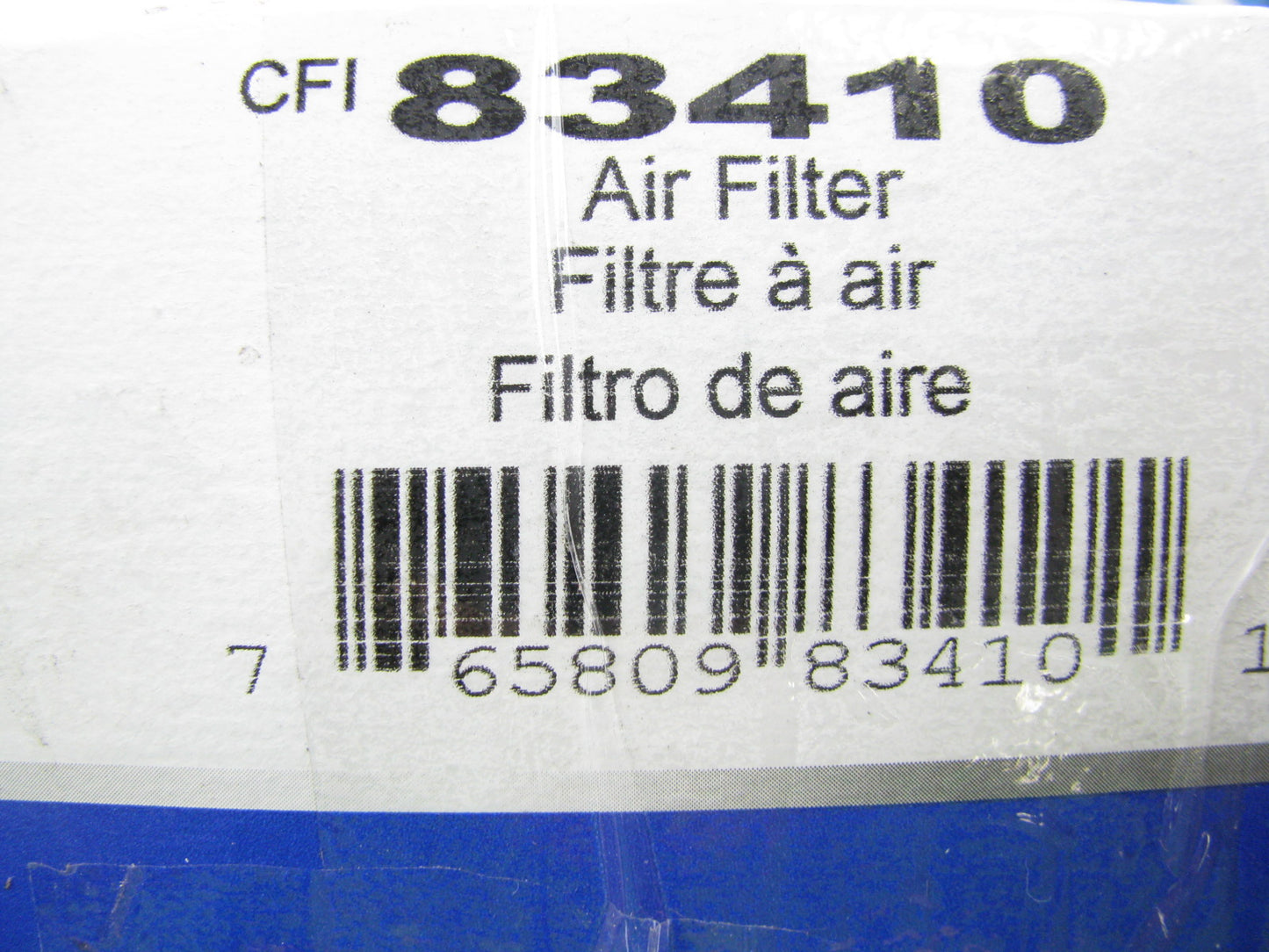Carquest 83410 Air Filter For Kubota Equipment - 49410