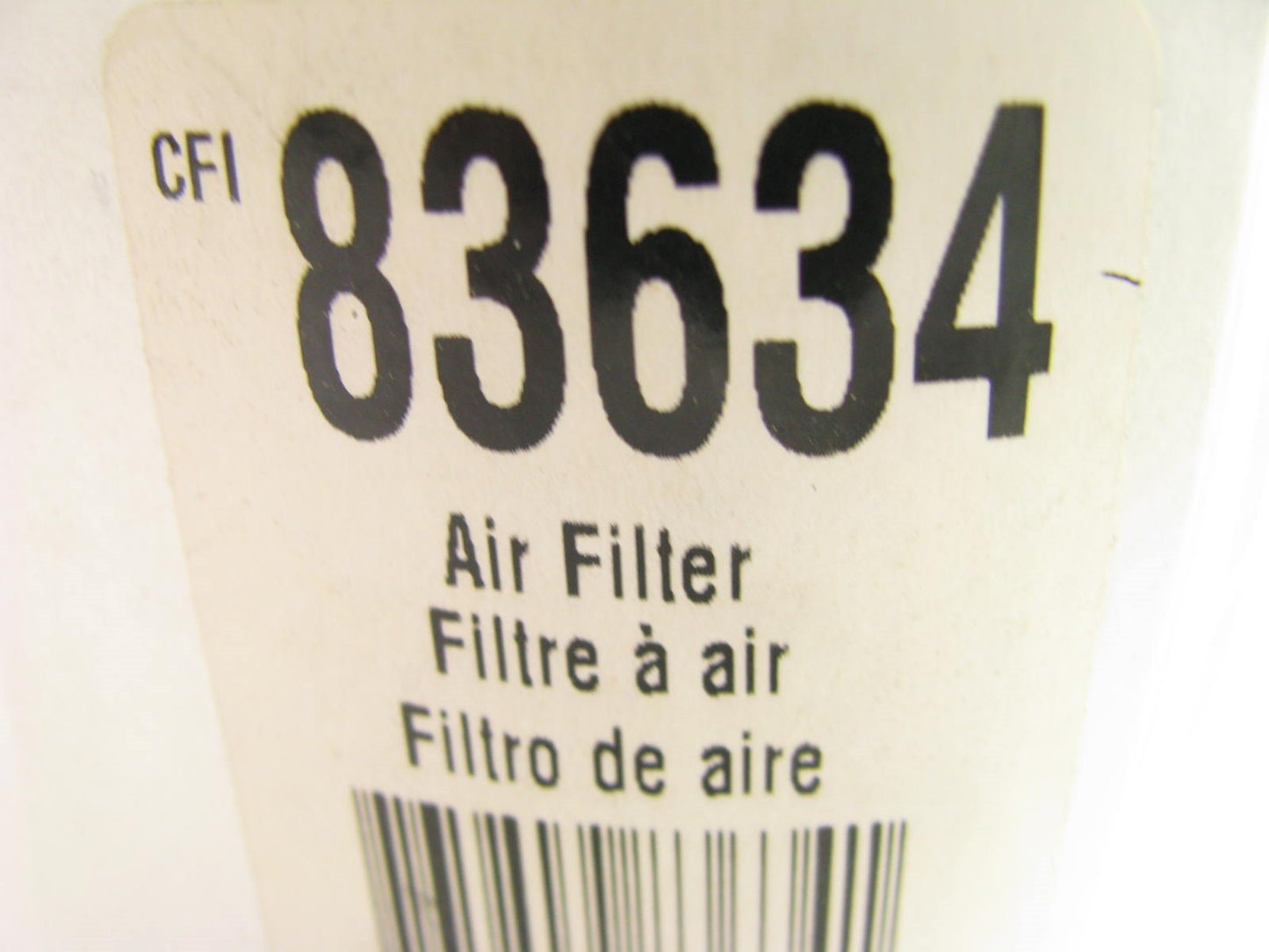 Carquest 83634 Air Filter Replaces: 49634 A66313 9634 AF3083 AF1377 AF3083