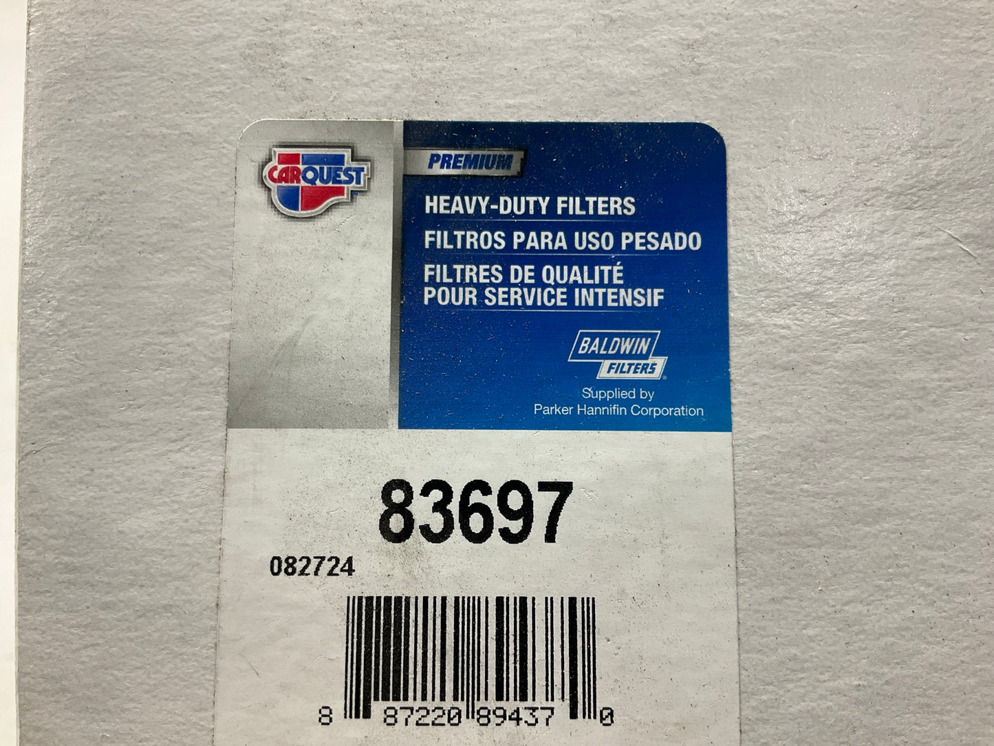 Carquest 83697 Air Filter Replaces ONAN # 140-2897, WIX 49697