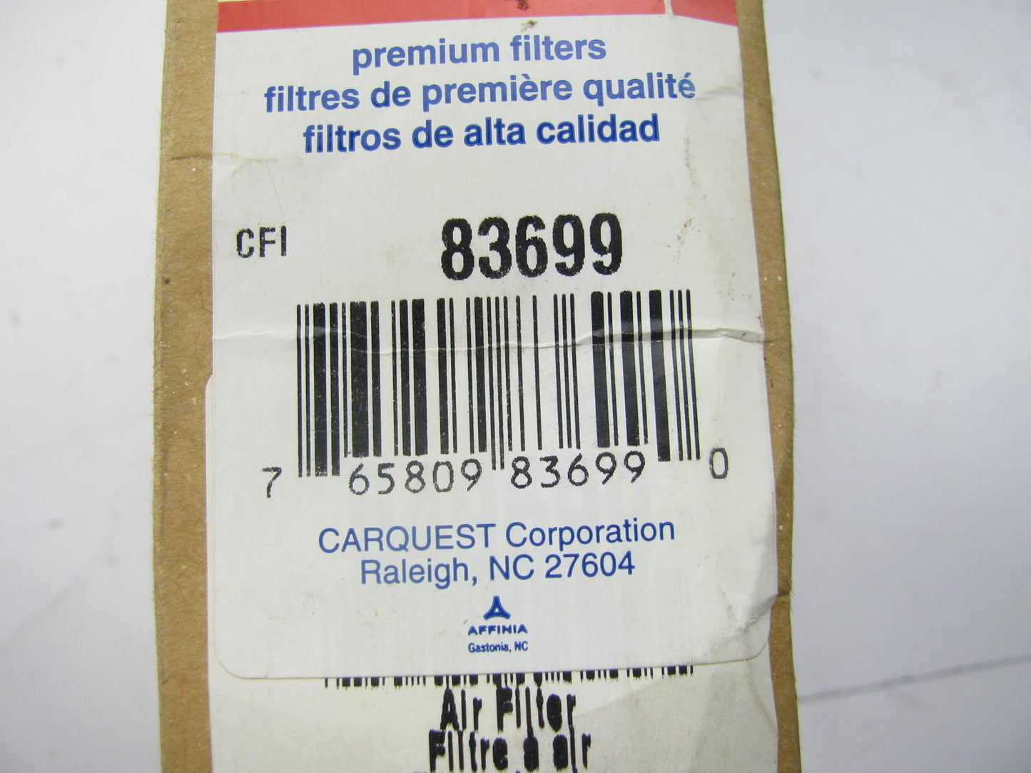Carquest 83699 Cabin Air Filter Replaces 87302687, 87726699, 49699, PA5399