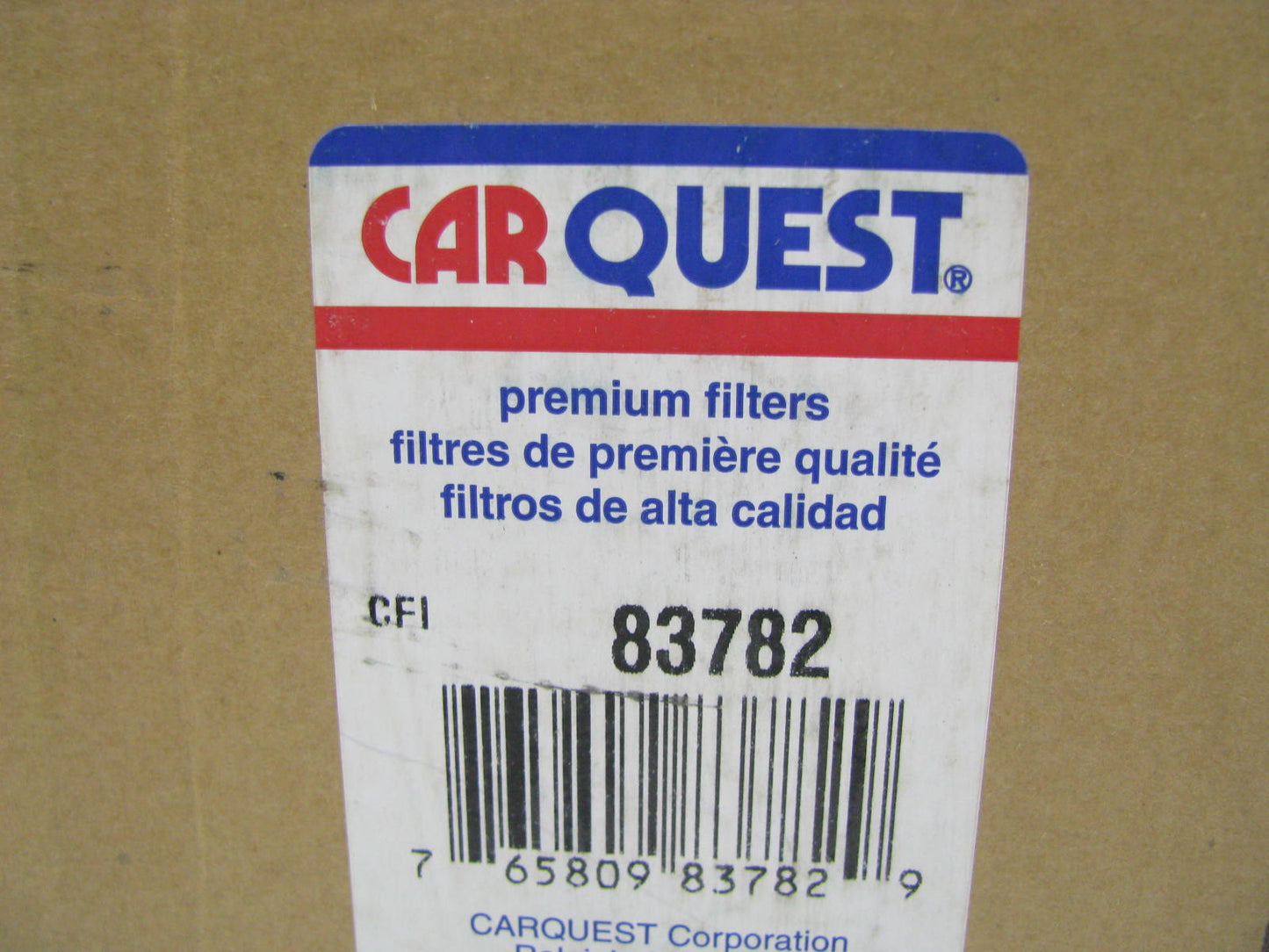 Carquest 83782 Air Filter Replaces 49782 LAF4602 AF2463 P782107 RS3995