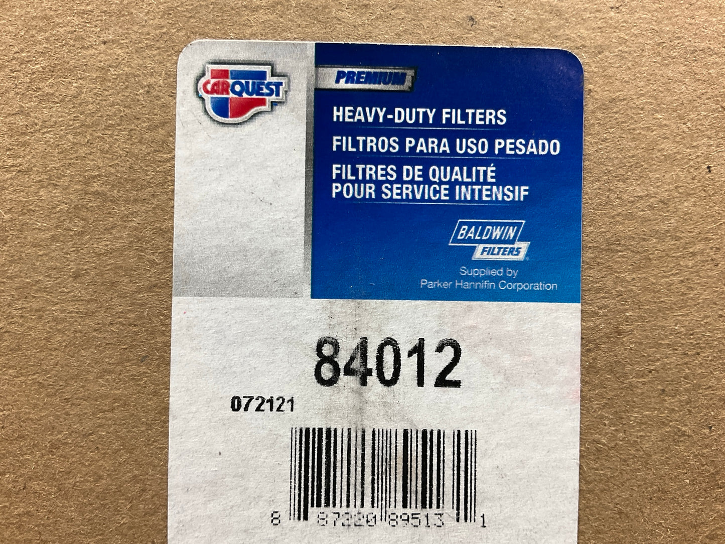 Carquest 84012 Oil Filter - Replaces AZ36942, 57012, LFP2248, B7187, XD34