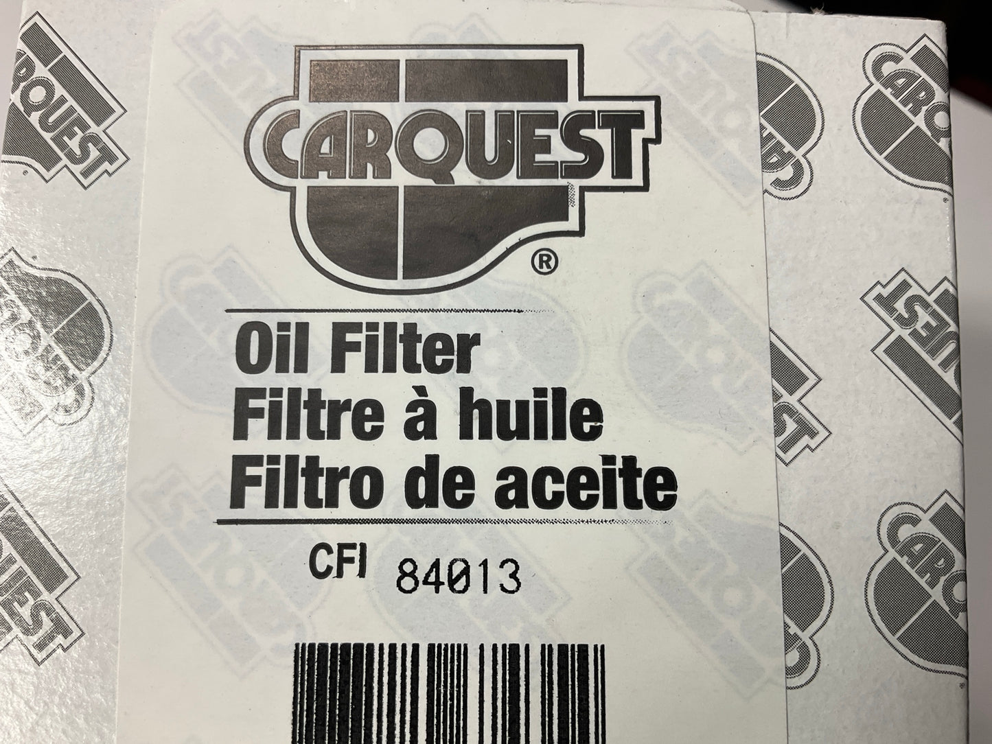 (6) Carquest 84013 Motorcycle Oil Filter For Ducati 090549960, 44440034A, PH6019