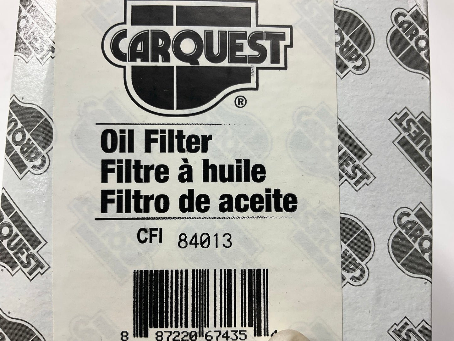 Carquest 84013 Chrome Motorcycle Oil Filter Replaces 57013, 63782-80, PH6019