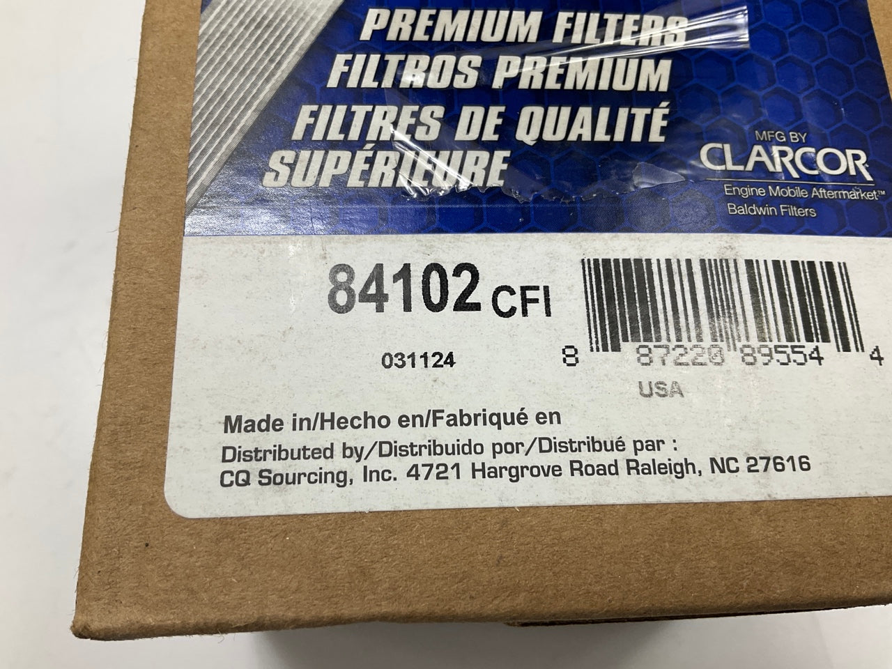 Carquest 84102 Hydraulic Filter - Replaces 57102, BT8301, AM39653, AET10701