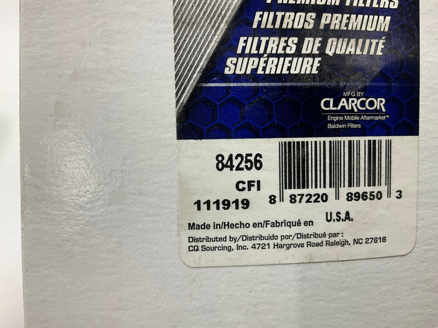 Carquest 84256 Full-Flow Lube Spin-on Oil Filter - Replaces 57256, LF3356