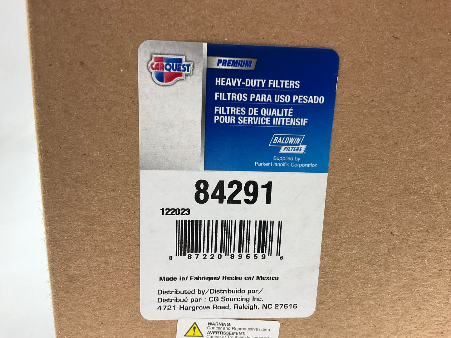 Carquest 84291 Engine Oil Filter - Replaces WIX 57291