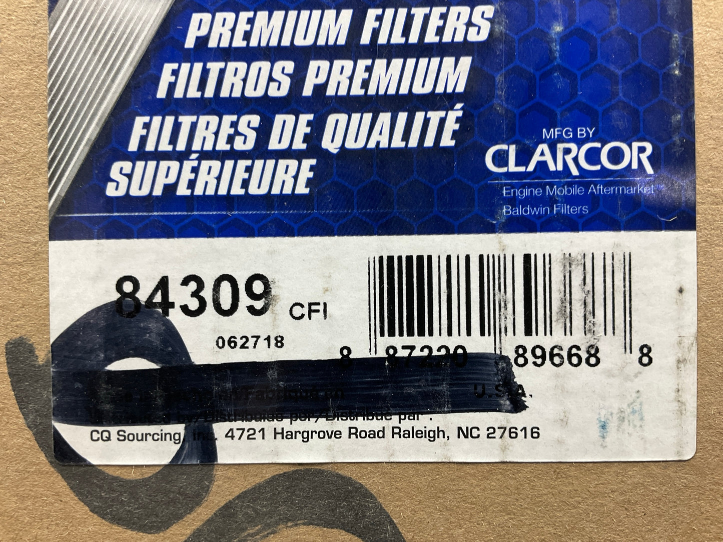 Carquest 84309 Hydraulic Filter Replaces 57309, PT8517MPG, P569980, P560402