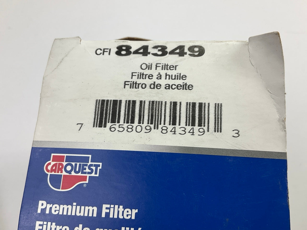 Carquest 84349 Motorcycle Oil Filter