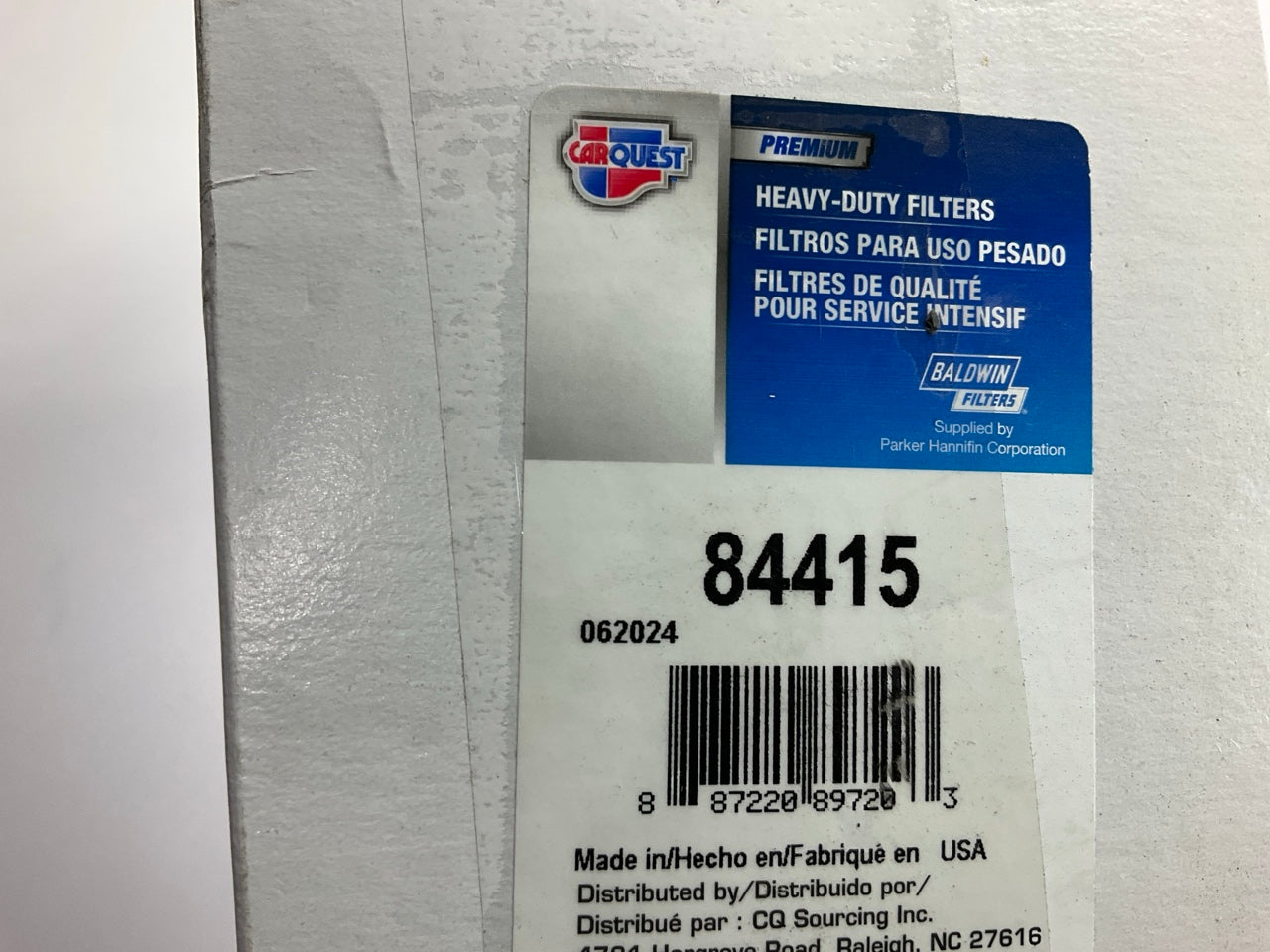 Carquest 84415 Hydraulic Filter Replaces 57415 G00971 HF7767 BEST7767 SRE40910