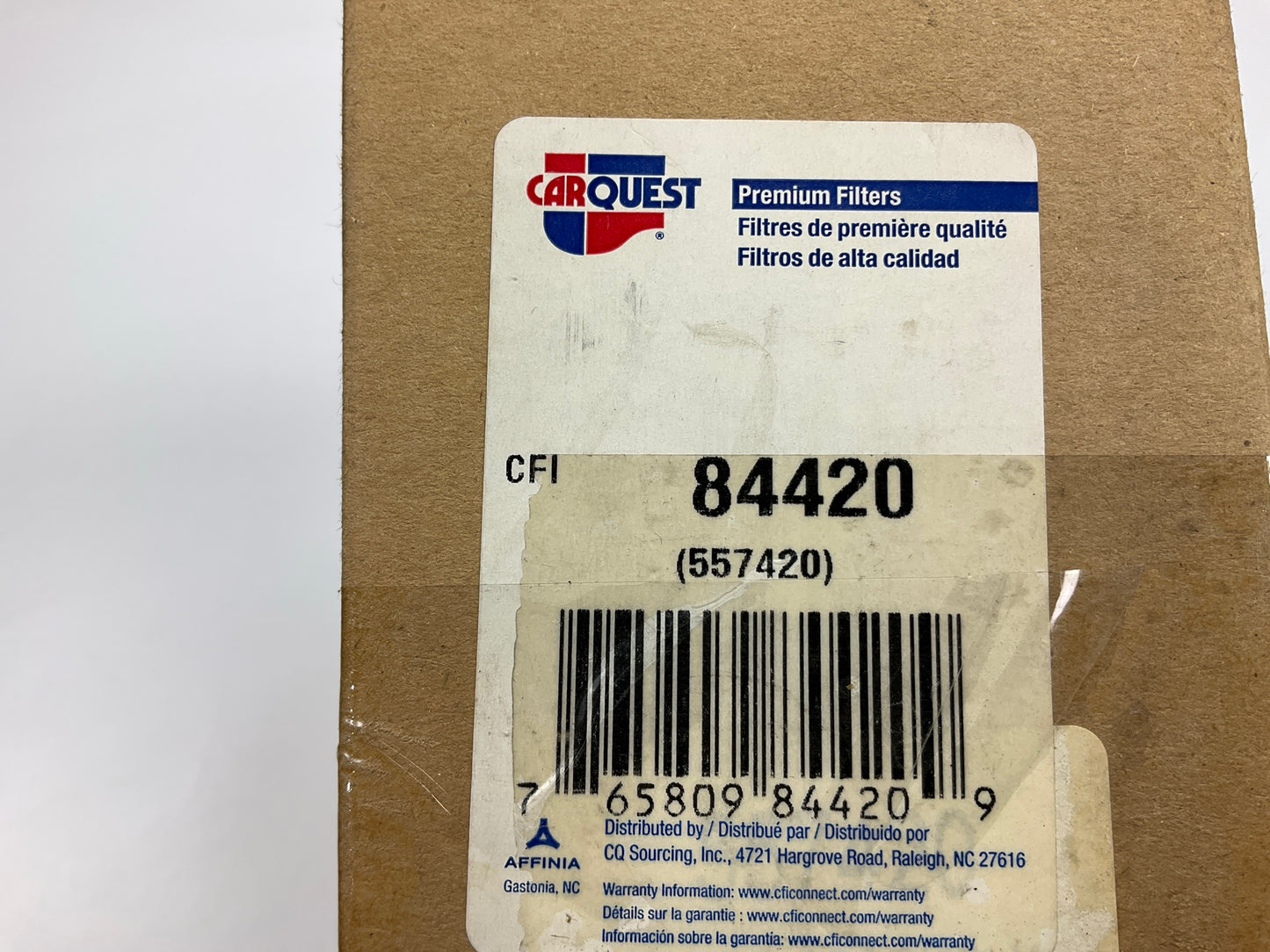 (2) Carquest 84420 Hydraulic Filters - Replace 57420, P164996, 3I1698, PT8481