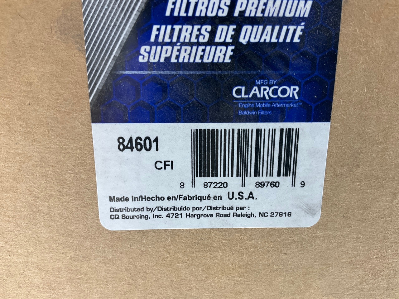 Carquest 84601 Hydraulic Filter Replaces WGH6170 P422 PT471 HF6170 P779511 PF987