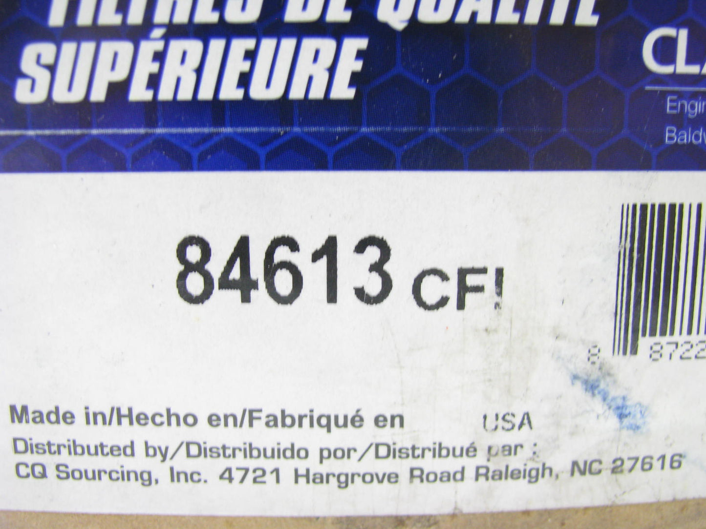 Carquest 84613 Spin-On Hydraulic Filter Replacement For Donaldson HMK03 - 57613