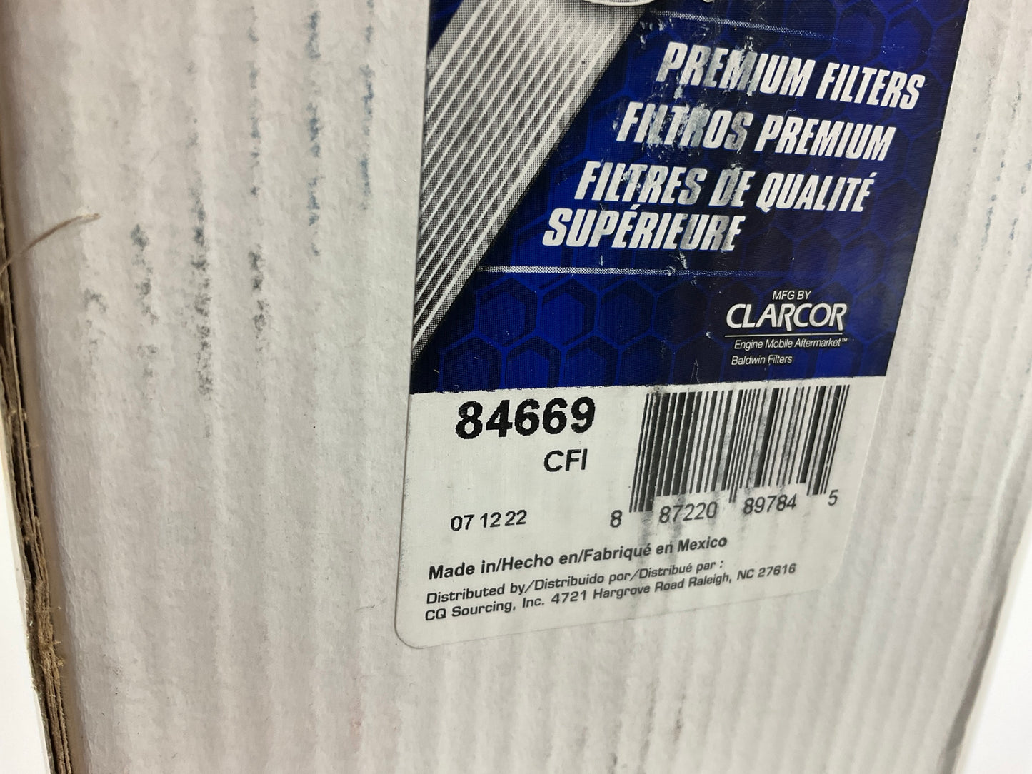 Carquest 84669 Oil Filter Replaces 57669 B7506 LF724 LF17515 401P82 LFP6027