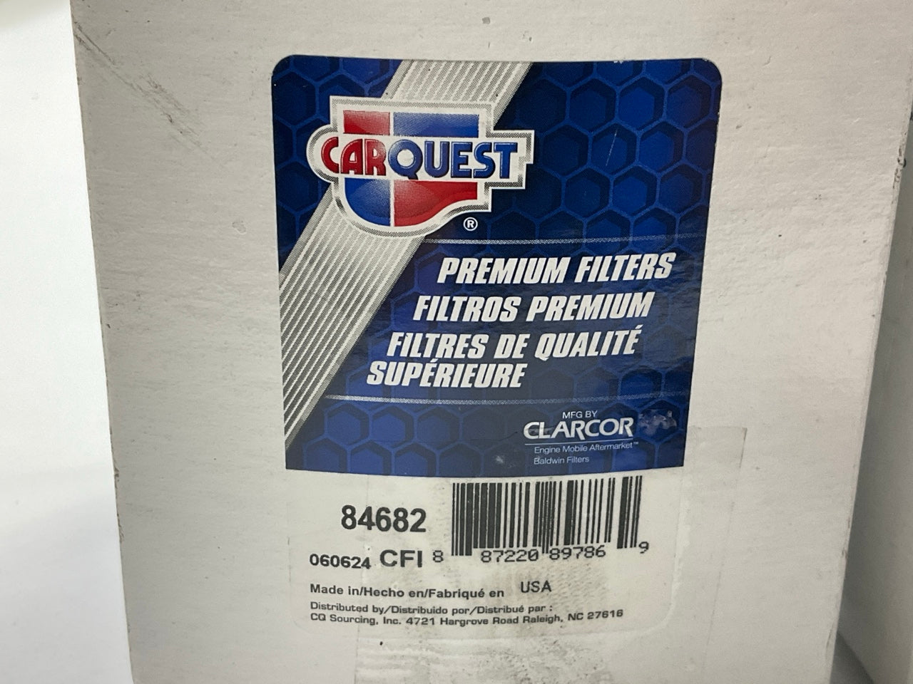 (2) Carquest 84682 Hydraulic Oil Filter For John Deere Mowers Z-Trak Mower 57682