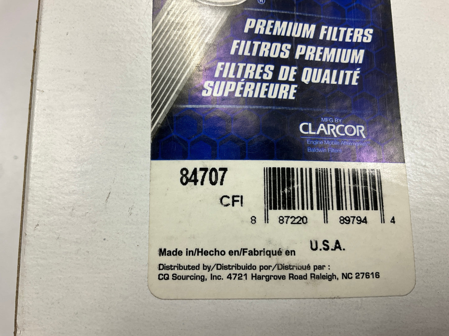 Carquest 84707 Engine Oil Filter - Replaces 57707, LP3985, 1842825C91, P10012