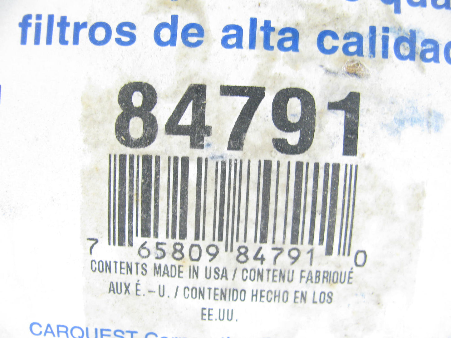 Carquest 84791 Oil Filter Replaces PH9376 BK6659 57791 LFP3236 LF554 LF16101