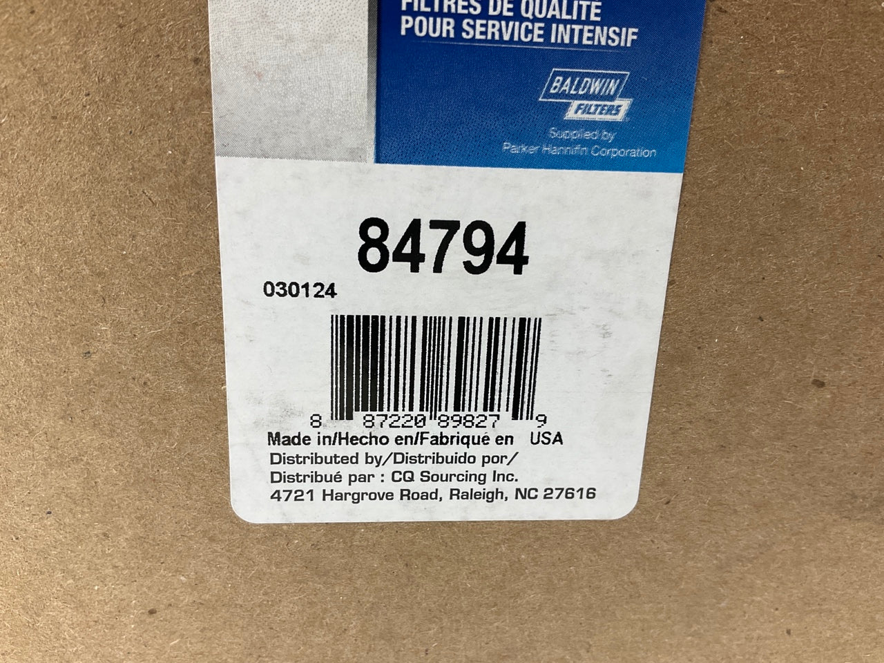 (2) Carquest 84794 Hydraulic Oil Filter Replace 57794, P11578, BT8899, SH63736CC