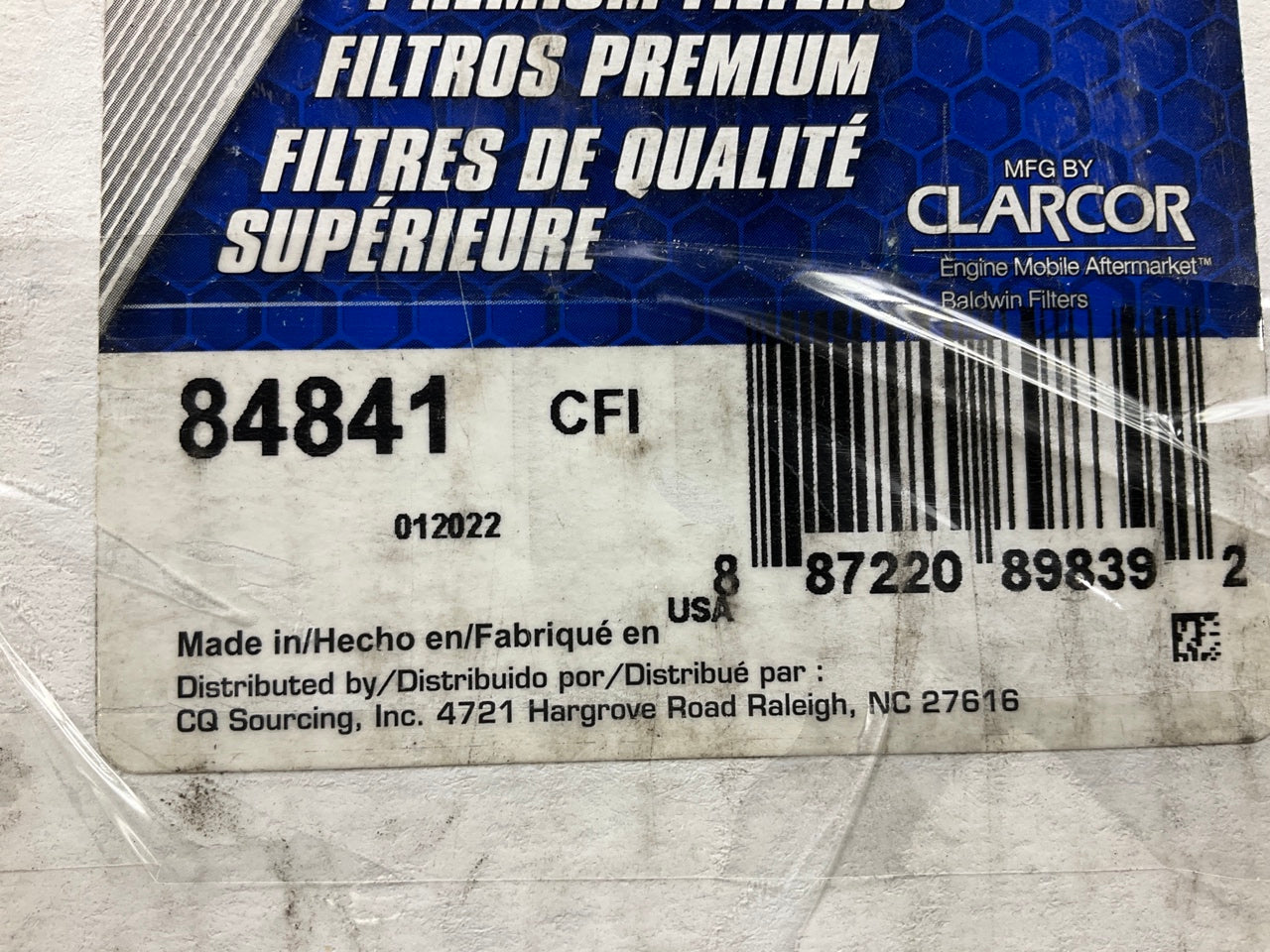 (2) Carquest 84841 Hydraulic Filters - PT23514MPG, 3I0577, P163903, 57841