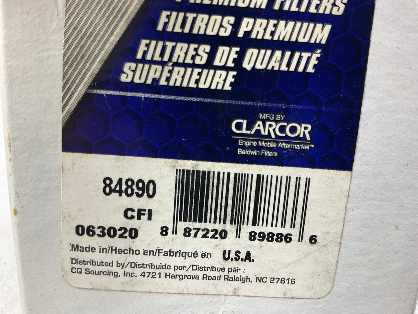 Carquest 84890 Marine Oil Filter - Replaces 18-79151, 57890, 778885, 5031411