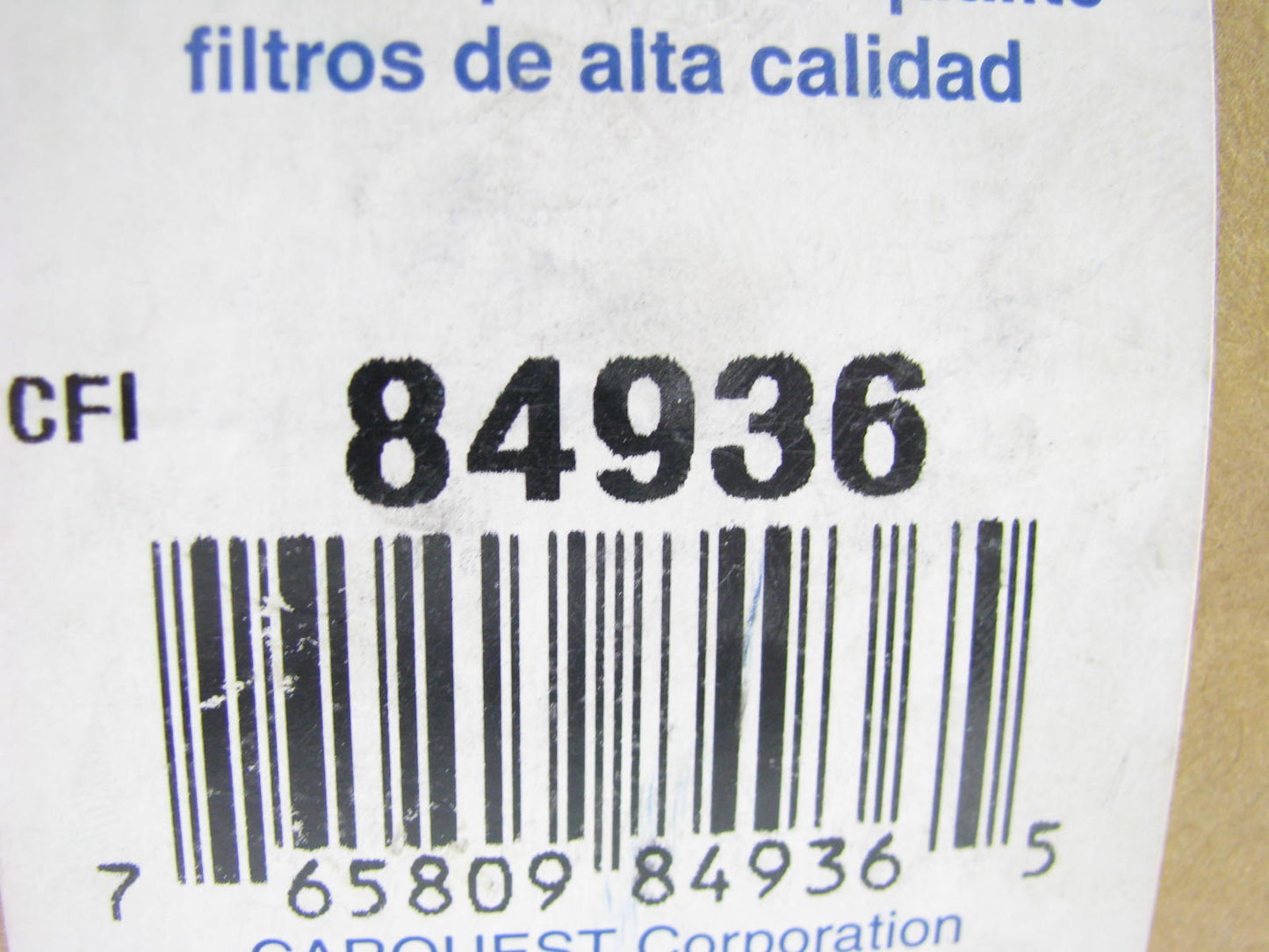 Carquest 84936 Oil Filter Replaces 57936 PH7025 ML16825 PH2835 OC91