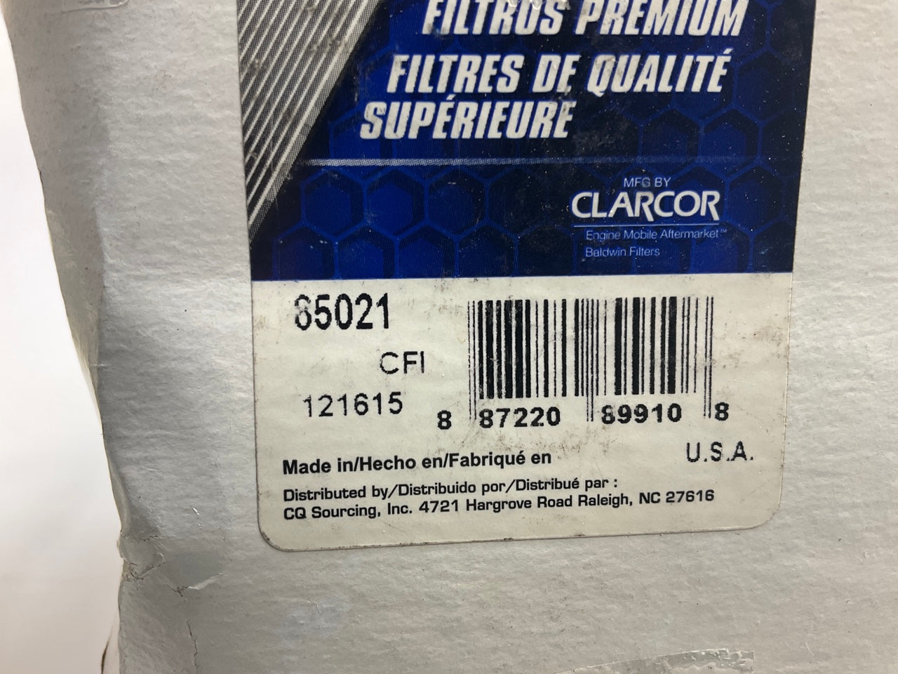 Carquest 85021 Engine Oil Filter - 51021 51503 P42 85021 P550117 LF572 LF103