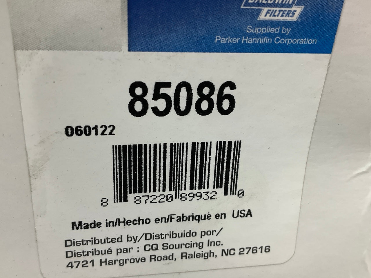 Carquest 85086 Marine Oil Filter For Mercruiser 14957, 32716, 35802885T