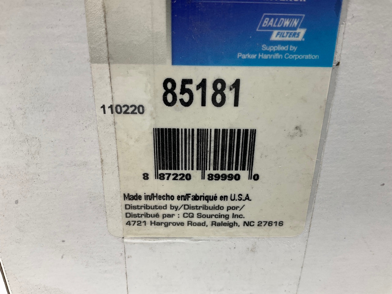Carquest 85181 Transmission Filter For Komatsu Dresser TD7G TD8G