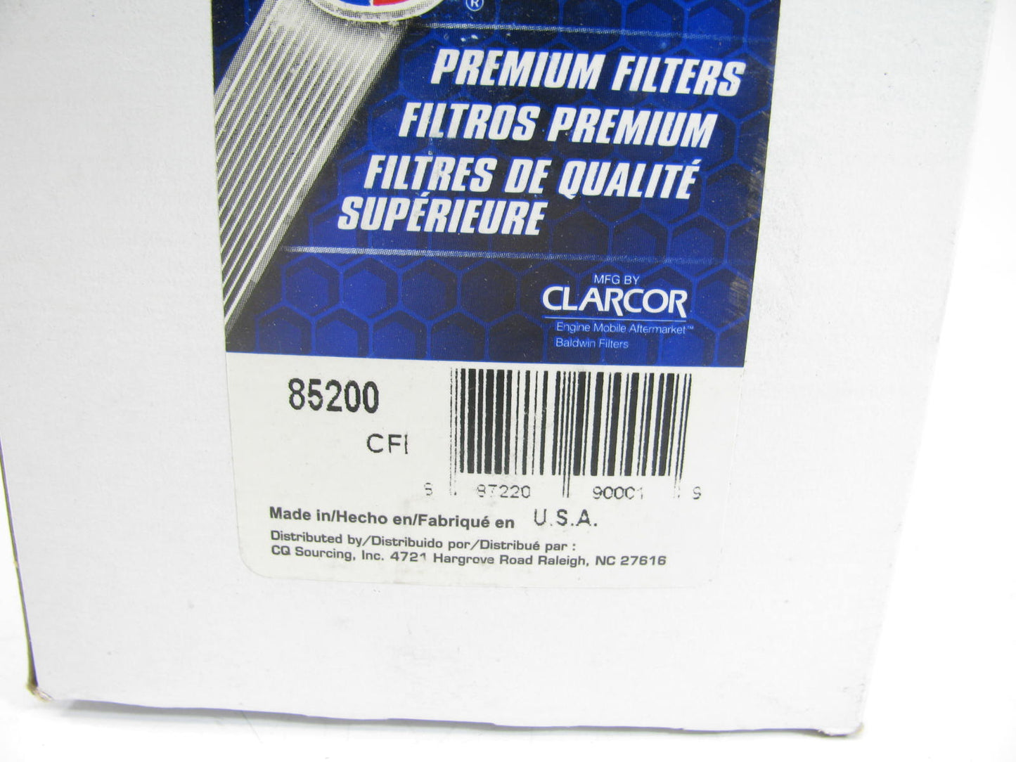 Carquest 85200 Hydraulic Oil Filter Replaces P11588 51200 HF6120 P551204 BT346