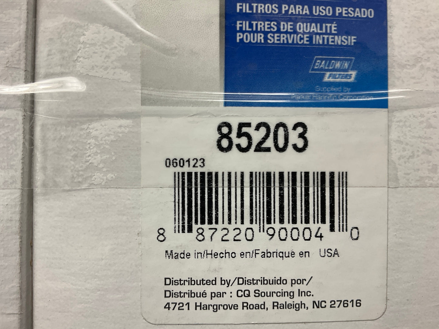 (2) Carquest 85203 Hydraulic Filter Replaces 51203, BT371-10, LFH4929, 137939C1