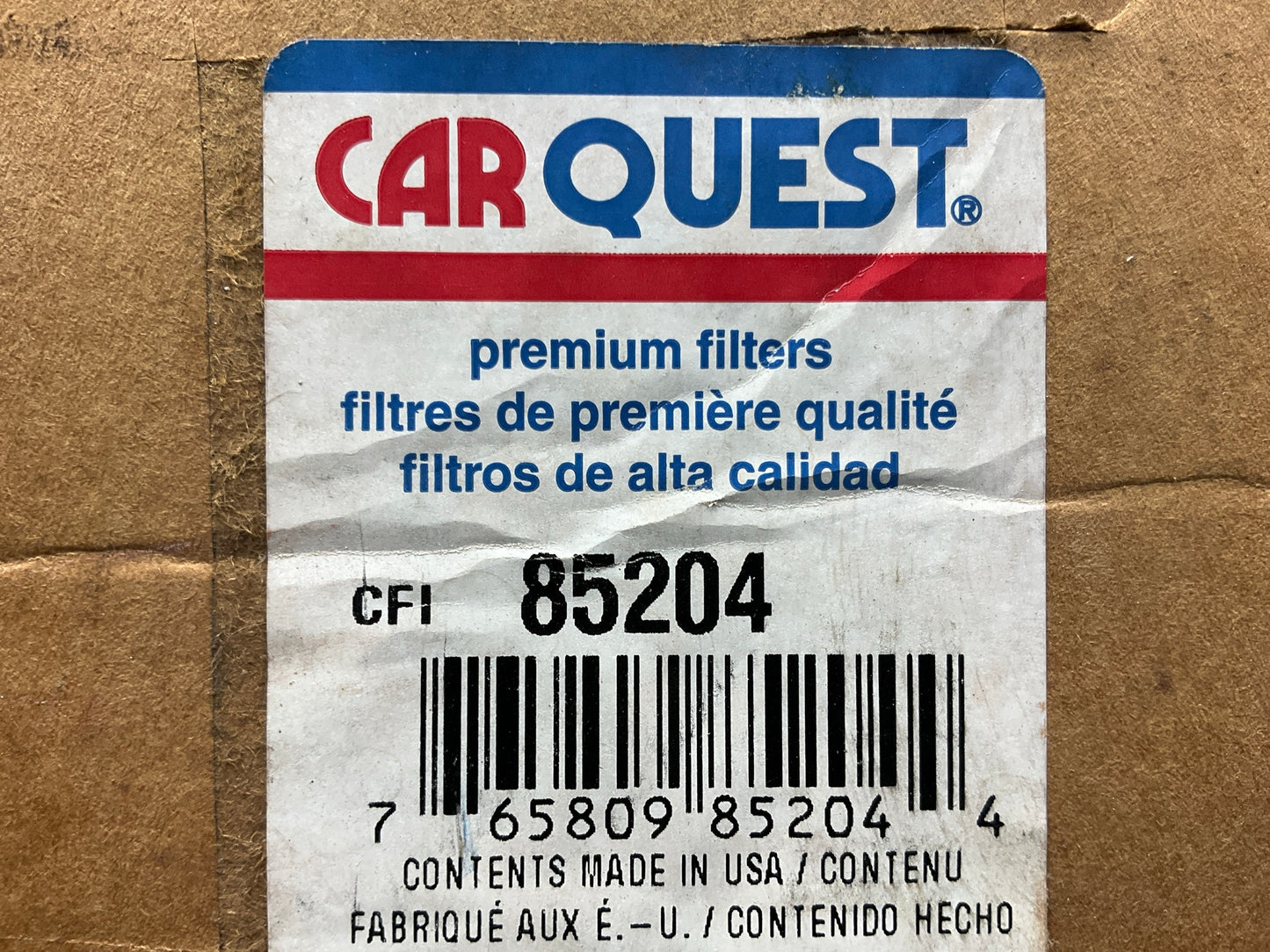 Carquest 85204 Hydraulic Oil Filter Replaces: 51204 H40144 1204 HF793 HF6376