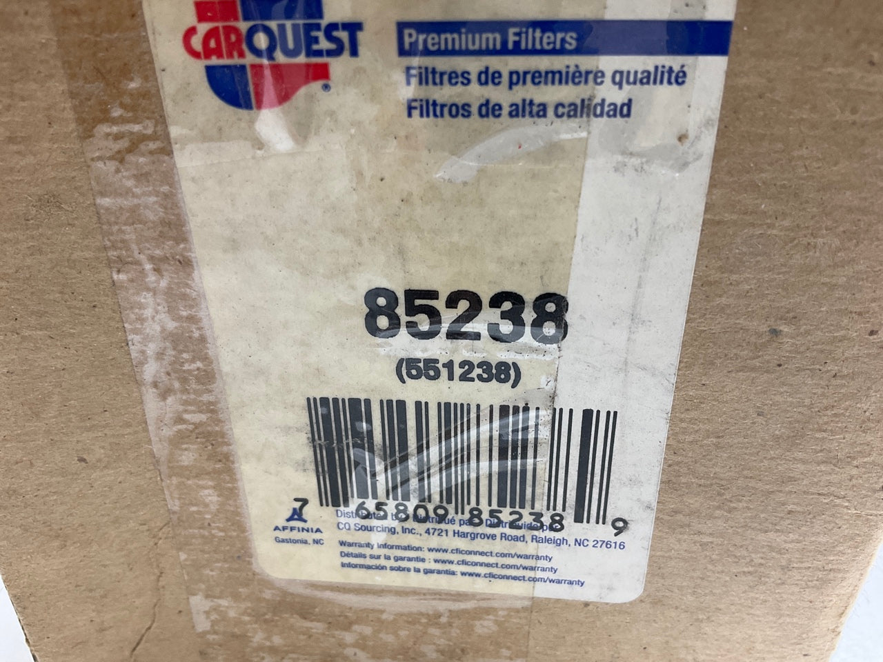 Carquest 85238 Oil Filter Replaces 51238 LP5579 P7050 CH2862 P550015 94056601