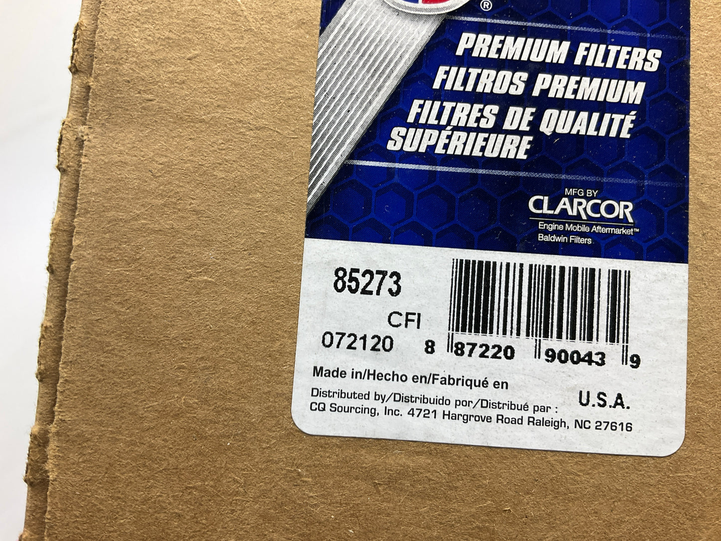 Carquest 85273 Hydraulic Filter - Replaces 51273, 4305722, PER330H, LFH8409