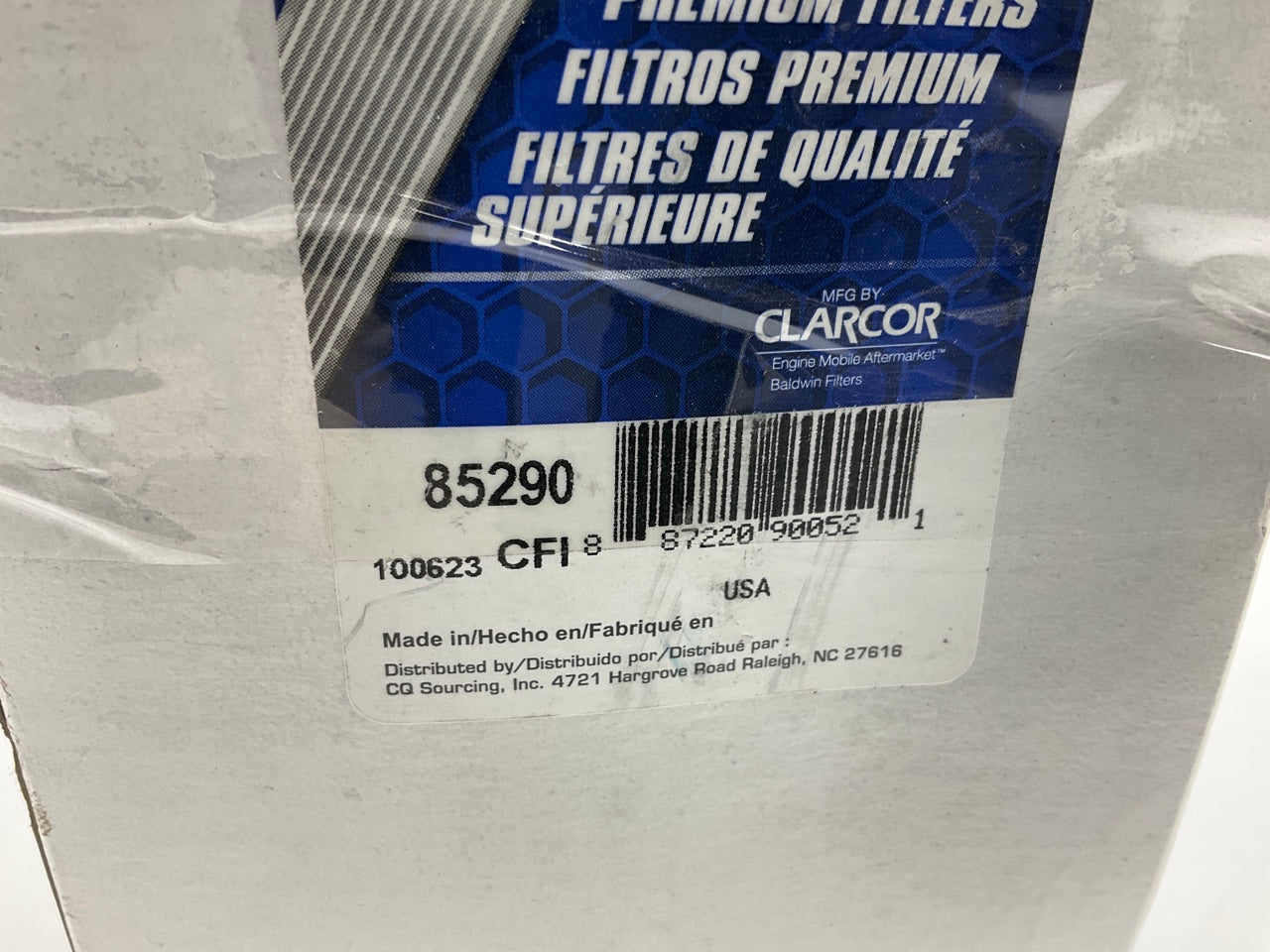 (2) Carquest 85290 Hydraulic Oil Filter Replaces 51290 H55177 1290 LFH8595 HF935