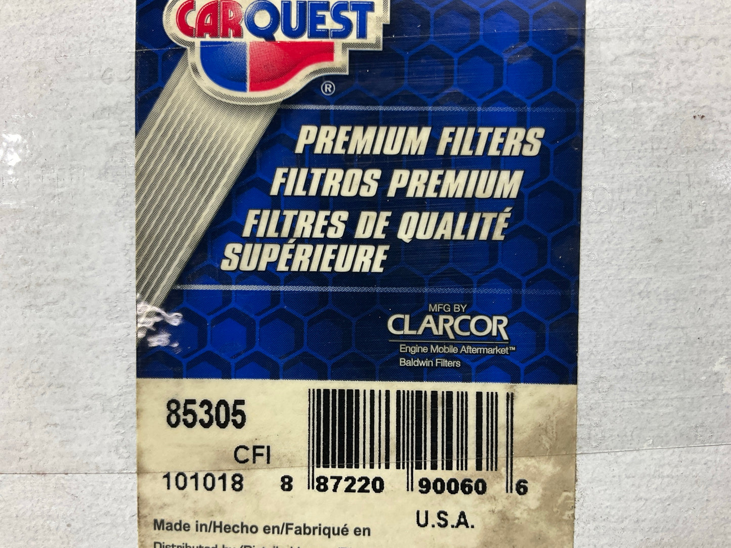 (2) Carquest 85305 Cartridge Lube Metal Canister Filter Replaces Wix 51305