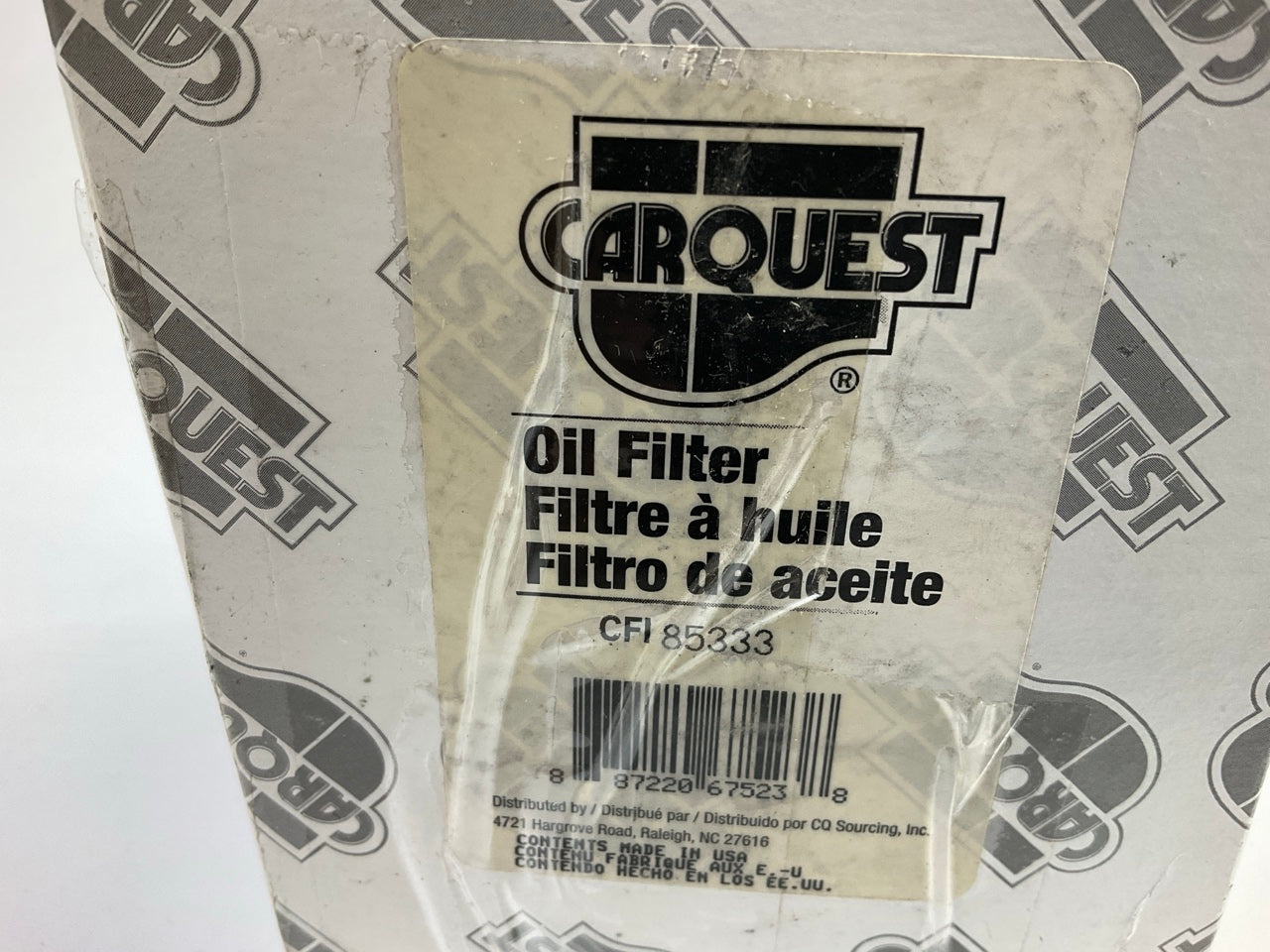 Carquest 85333 Engine Oil Filter - Replaces 51333, B1442, P551327, PH2815