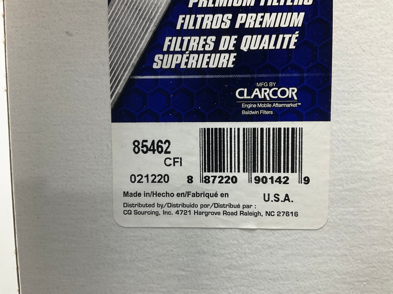 (2) Carquest 85462 Hydraulic Filters - 51462 L40106 LFP950 LF415 LF4054 P558250