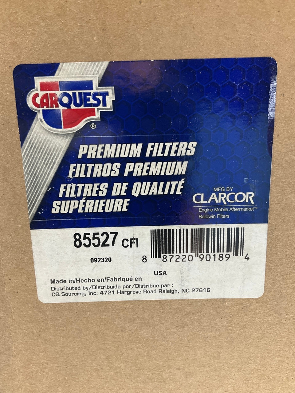Carquest 85527 Hydraulic Filter Element For Donaldson HAK05 Housing