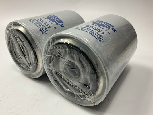 (2) Carquest 85551 Automatic Transmission Filter Replaces P1653A 51551 H32010